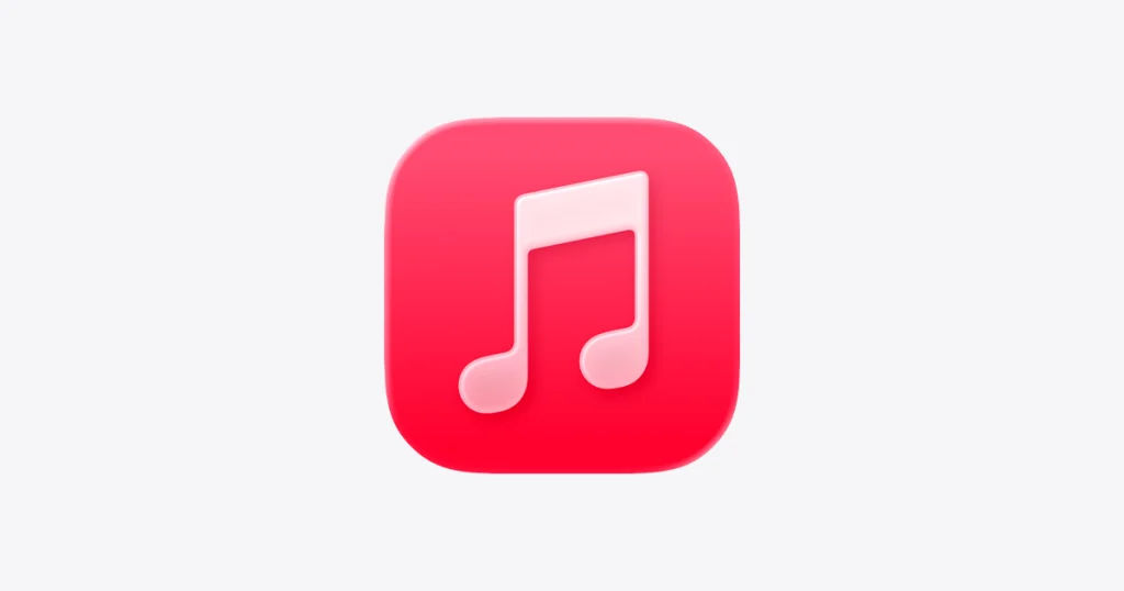 ภาพโปรโมตบริการ Apple Music จากเว็บไซต์ Apple