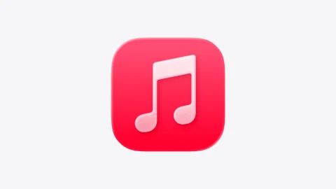 ภาพโปรโมตบริการ Apple Music จากเว็บไซต์ Apple