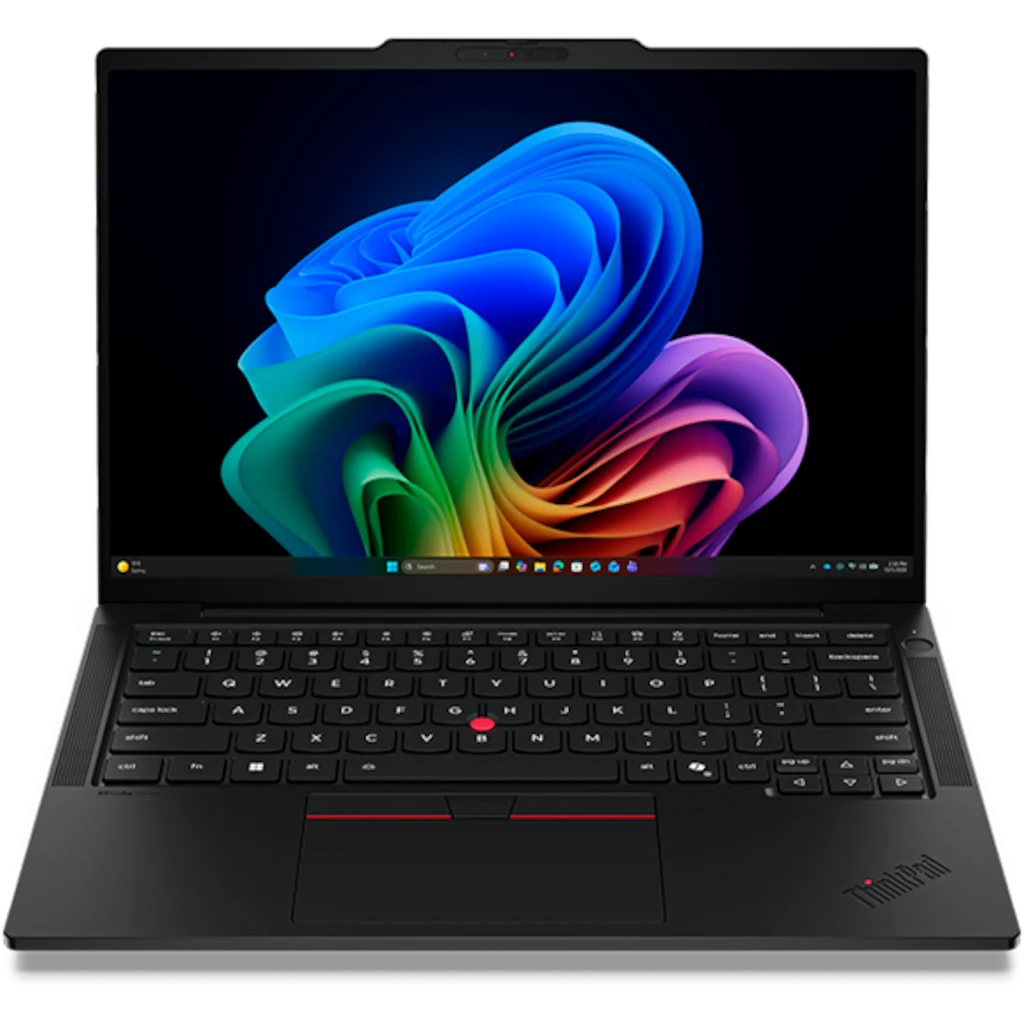 Lenovo ThinkPad T14s Gen 7 Snapdragon มุมด้านหน้า เปิดหน้าจอ
