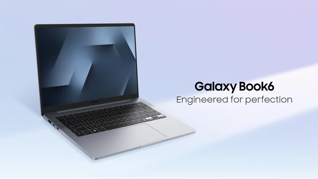 โน้ตบุ๊ก Samsung Galaxy Book6 ขนาด 14 นิ้วรุ่นใหม่