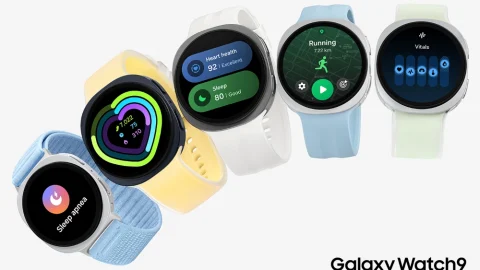 Samsung Galaxy Watch9 กับสายซิลิโคนและสายผ้าหลายแบบ