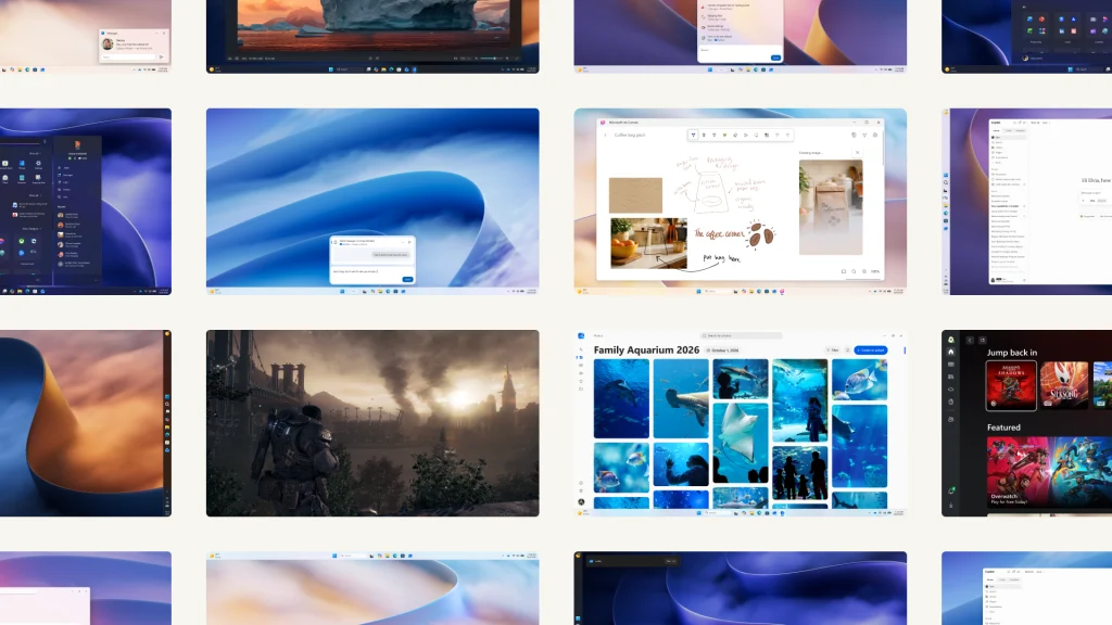 หน้าจอ Windows 11 เวอร์ชันล่าสุด
