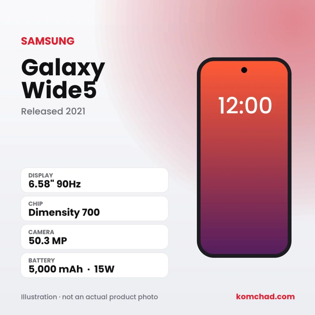 Samsung Galaxy Wide5