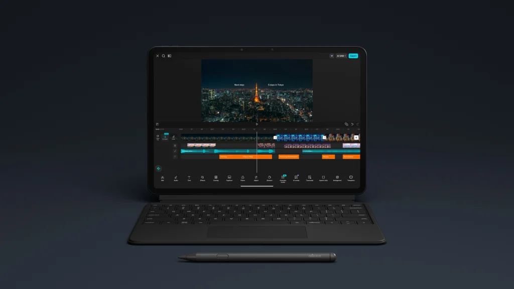 Alexa Tablet 12 Pro ต่อคีย์บอร์ด Pro Keyboard และปากกา Pro Pen