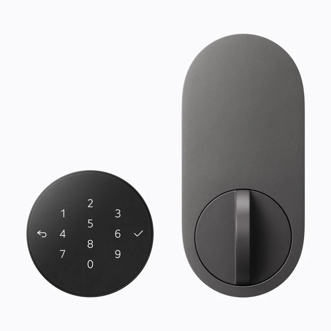 กลอนประตูอัจฉริยะ LG Smart Deadbolt Lock สีกราไฟต์