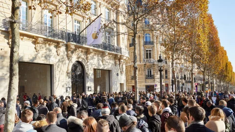 Apple Store ในฝรั่งเศส ปิด 7 สาขาชั่วคราว รับมือการประท้วงรอบใหม่ หลังเคยถูกปล้น