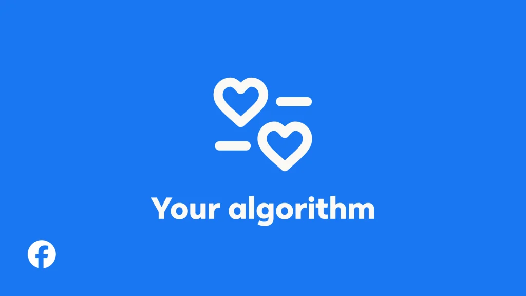 ภาพประกอบฟีเจอร์ Your algorithm บน Facebook