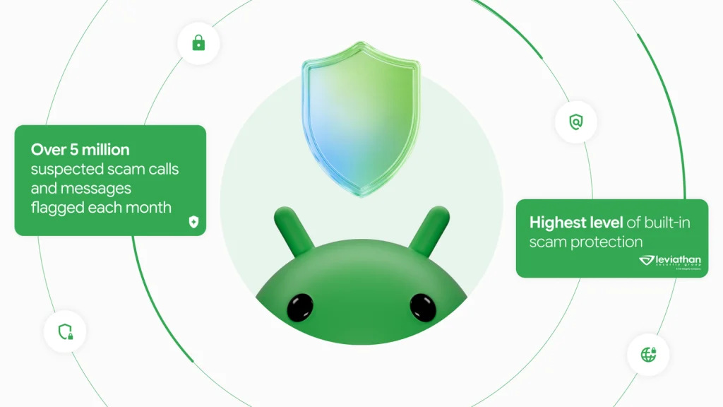 ฟีเจอร์ป้องกันมิจฉาชีพใหม่บน Android และ Google Messages