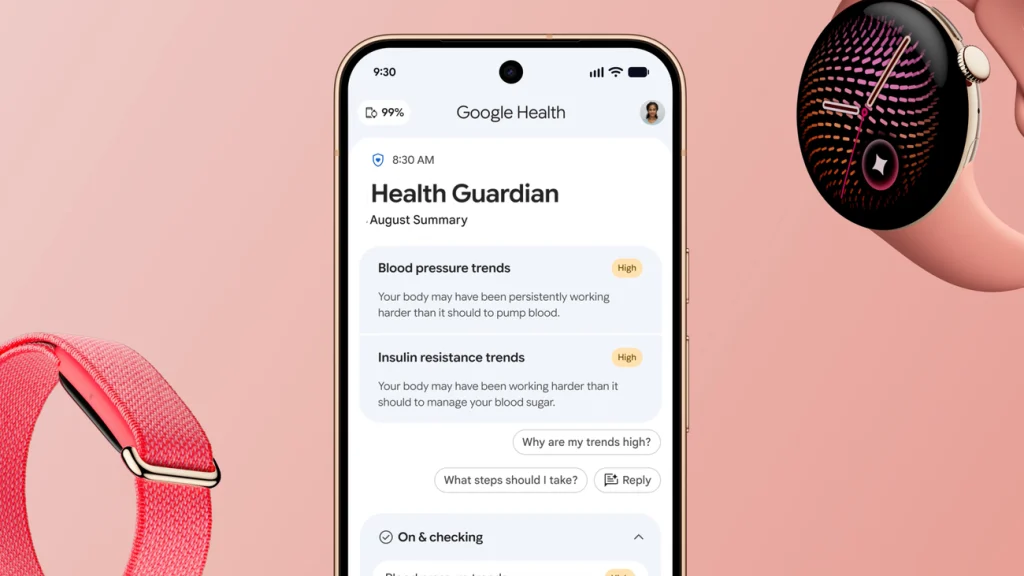 Google Health 5.11 อัปเดตใหม่ Fitbit จับการออกกำลังกายอัตโนมัติได้ 100 แบบ เพิ่ม Health Guardian