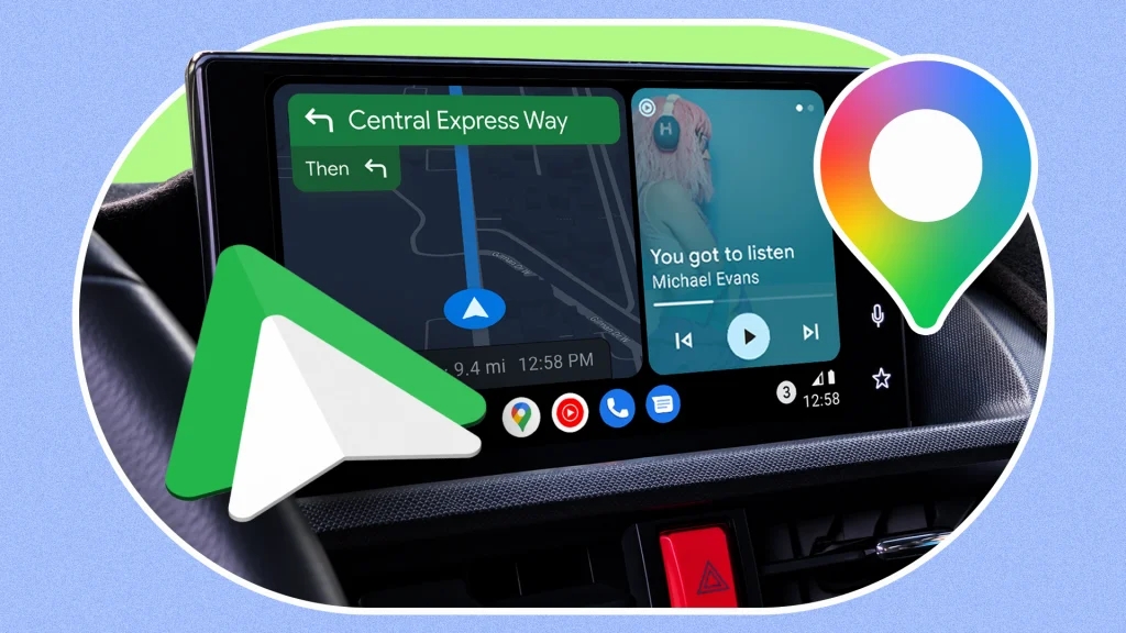 ทริก Google Maps บน Android Auto