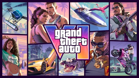ภาพโปสเตอร์ทางการของเกม Grand Theft Auto VI