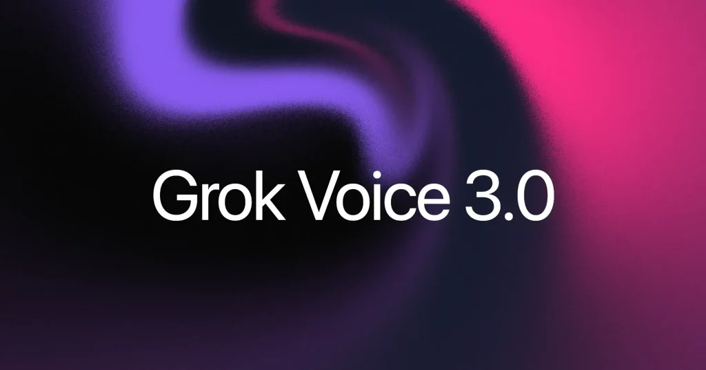 ภาพประกาศเปิดตัว Grok Voice 3.0 ของ SpaceXSI