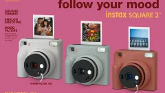 instax SQUARE 2 วางขายไทยแล้ว 3,590 บาท กล้องอินสแตนท์ภาพจัตุรัส มี Mood Filter