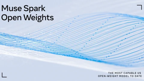 ภาพประกาศเปิดน้ำหนักโมเดล Muse Spark Open ของ Meta