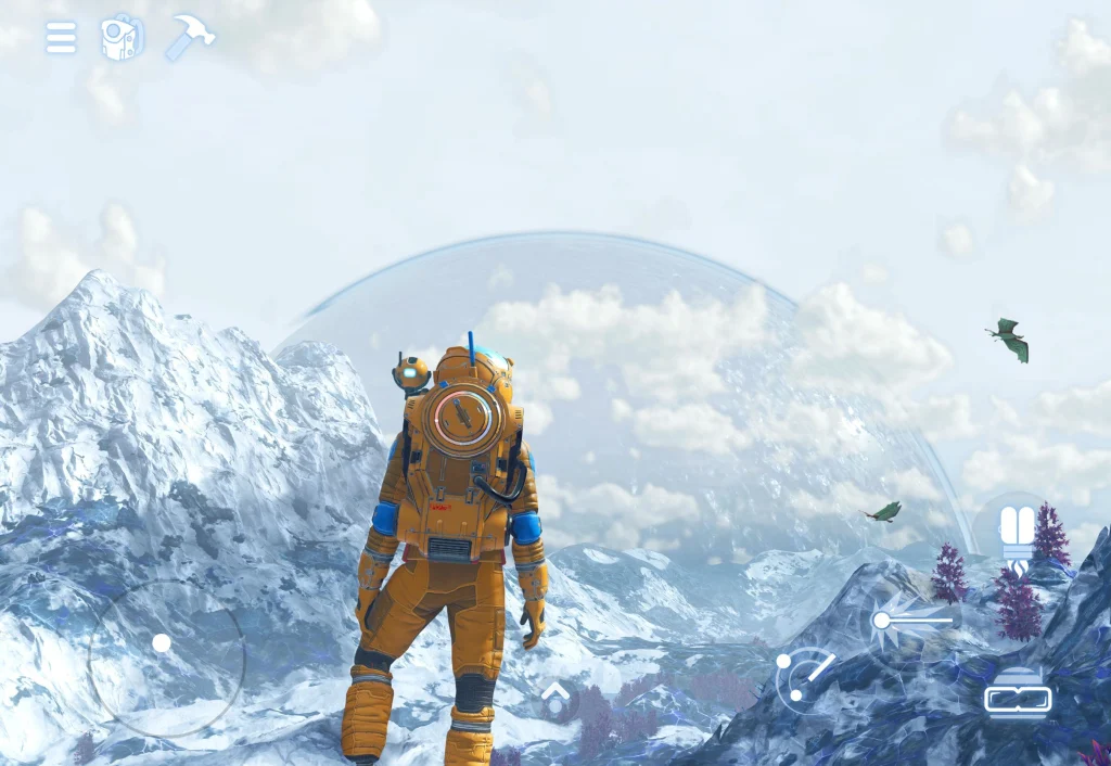 ภาพเกม No Man's Sky เวอร์ชัน iPad