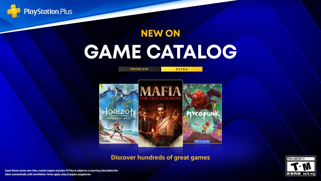 ภาพรวมเกมใน PlayStation Plus Game Catalog เดือนตุลาคม 2569