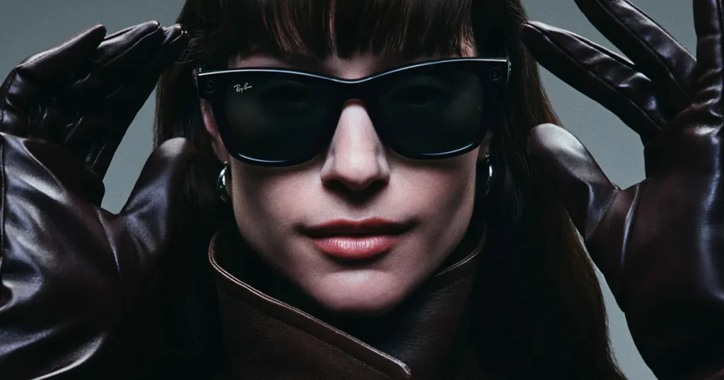 แว่นอัจฉริยะ Ray-Ban Meta จากหน้าเว็บไซต์ทางการของ Meta
