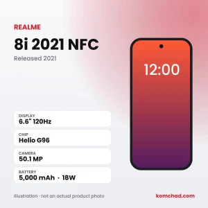 realme 8i 2021 NFC