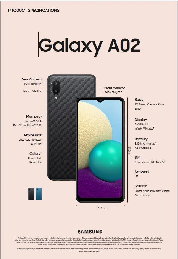 Samsung Galaxy A02