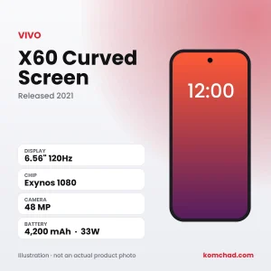 vivo X60 Curved Screen