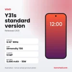 vivo Y31s standard version