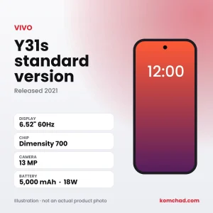 vivo Y31s standard version