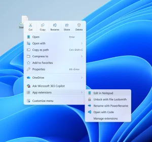 Windows 11 อัปเดต KB5127936 ปรับเมนูคลิกขวาใหม่ เร็วขึ้นและปรับแต่งเองได้
