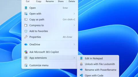 Windows 11 อัปเดต KB5127936 ปรับเมนูคลิกขวาใหม่ เร็วขึ้นและปรับแต่งเองได้