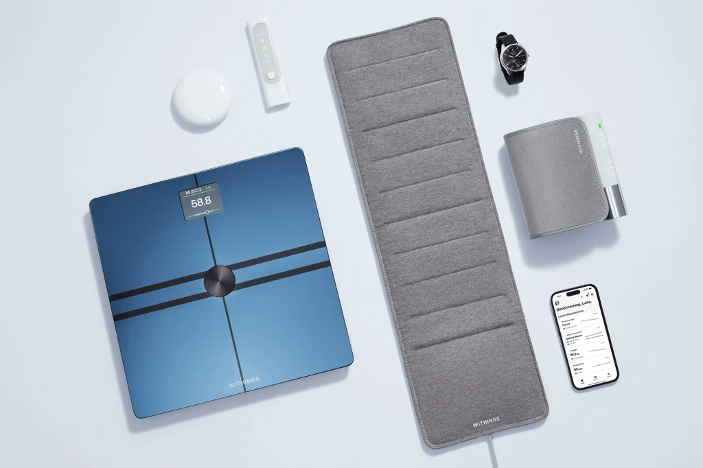 อุปกรณ์สุขภาพของ Withings และแอป Withings